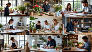 découvrez 10 métiers créatifs en forte demande pour réussir votre reconversion professionnelle avec succès et épanouissement.
