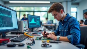 découvrez les formations en bac pro électronique et explorez les débouchés professionnels pour une carrière réussie dans le secteur de l'électronique.