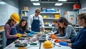 découvrez le programme complet du bac professionnel électrotechnique et explorez les débouchés professionnels dans le secteur de l'électricité et de l'électronique industrielle.
