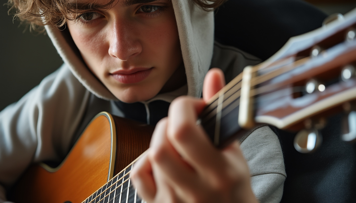 apprenez à accorder votre guitare facilement, avec ou sans accordeur, grâce à notre guide étape par étape pour des accords parfaits.