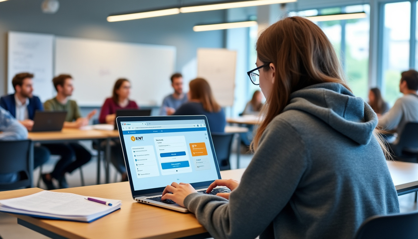accédez facilement à l'ent centrale lille via le cas pour gérer vos emails avec zimbra et suivre vos cours sur moodle.
