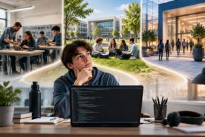 après le bac, comparez bts, but et école privée pour devenir développeur web : durée, programme, alternance et débouchés.