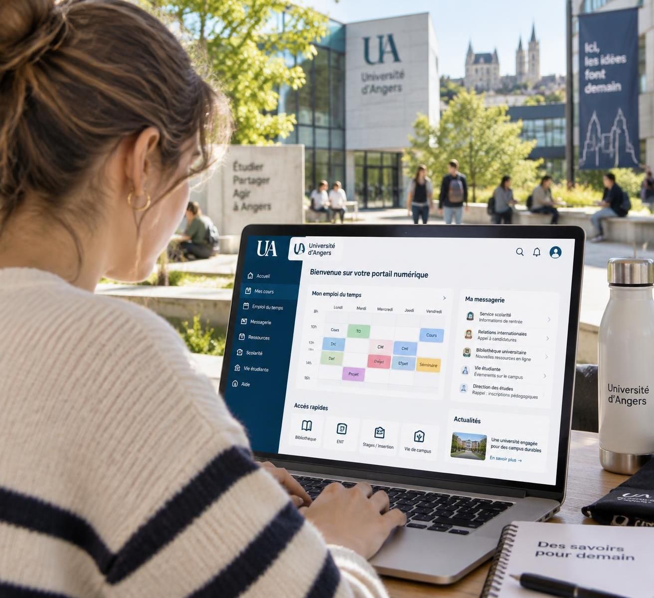 accédez à l’ent de l’université d’angers : connectez-vous pour consulter votre emploi du temps et profiter des services dédiés aux étudiants.