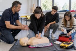 programme, durée, compétences et validité du certificat sst : tout savoir sur la formation de sauveteur secouriste du travail au lycée professionnel.