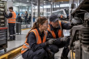 après un bac pro, découvrez les métiers accessibles à la sncf, les conditions de recrutement et les écoles pour vous former aux métiers du rail.